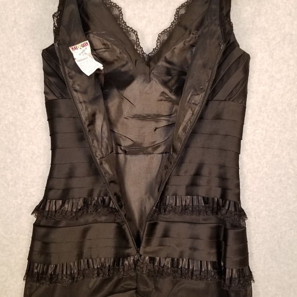 EUC MAY QUEEN Couture U S A Cocktail Dress Size 4 - Picture 5 of 8